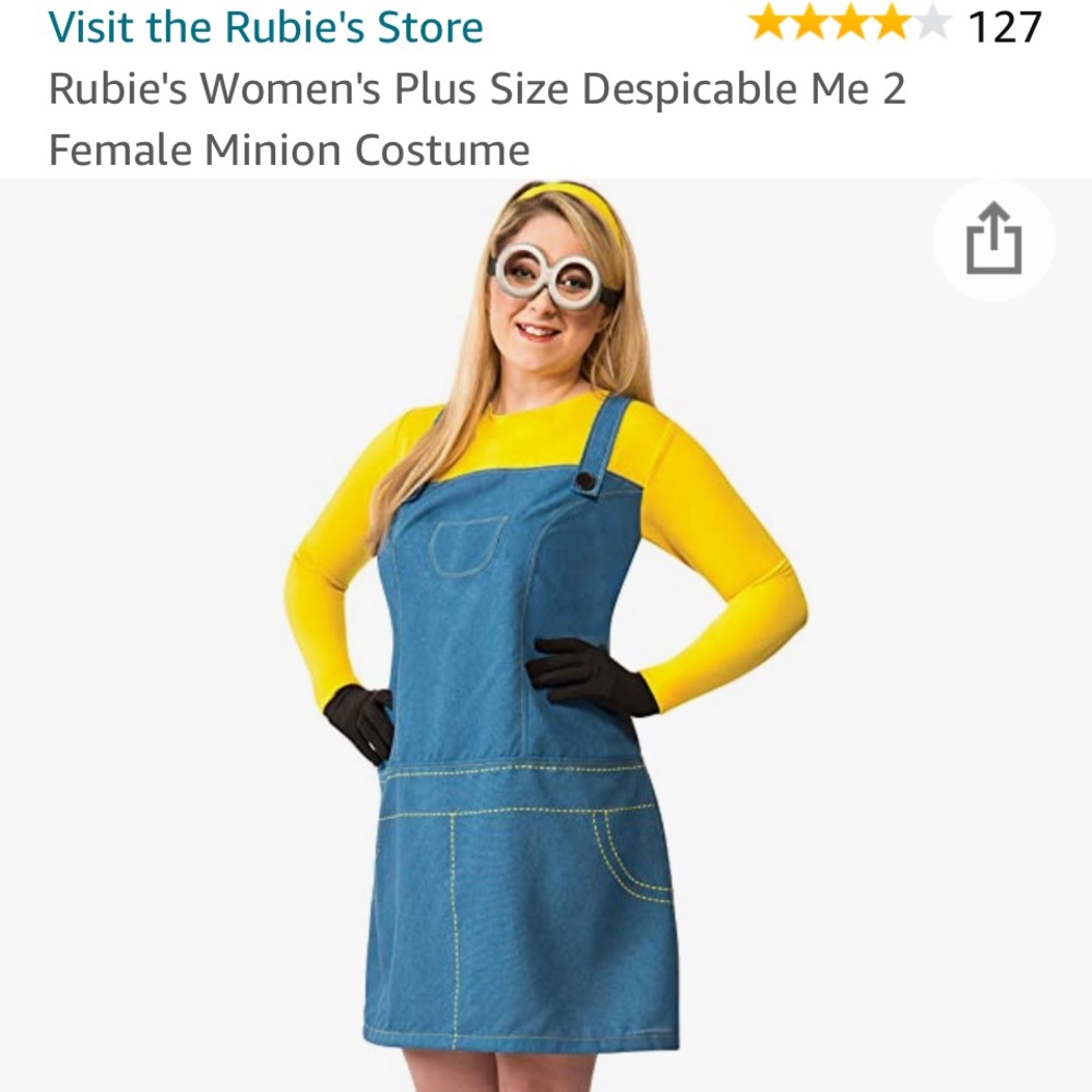 WOMEN’s PLUS SIZE MINION